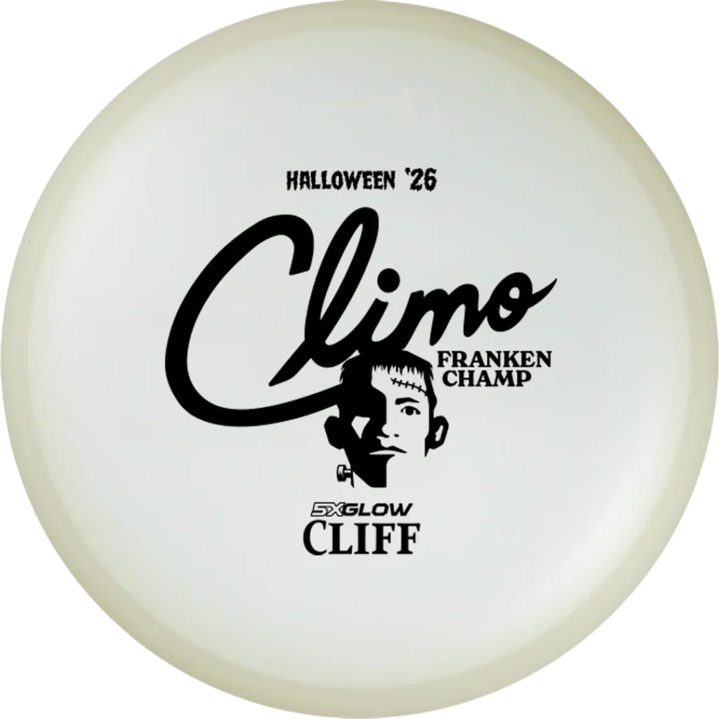 Climo Disc Golf Cliff, Creature Feature glow stamp