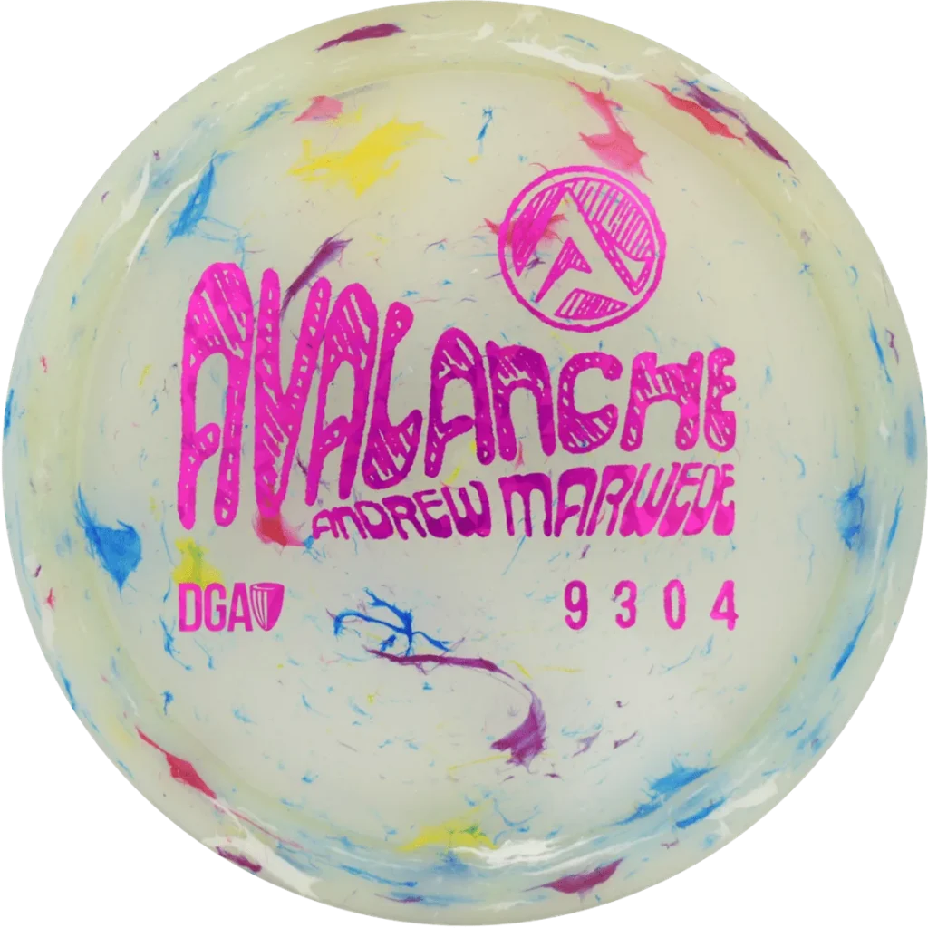 DGA Avalanche in 2025 Tour Series plastic, Andrew Marwede stamp