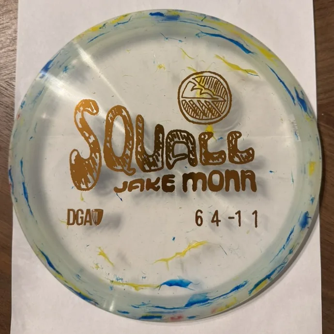 DGA Squall in Tour Series Granite, Jake Monn stamp