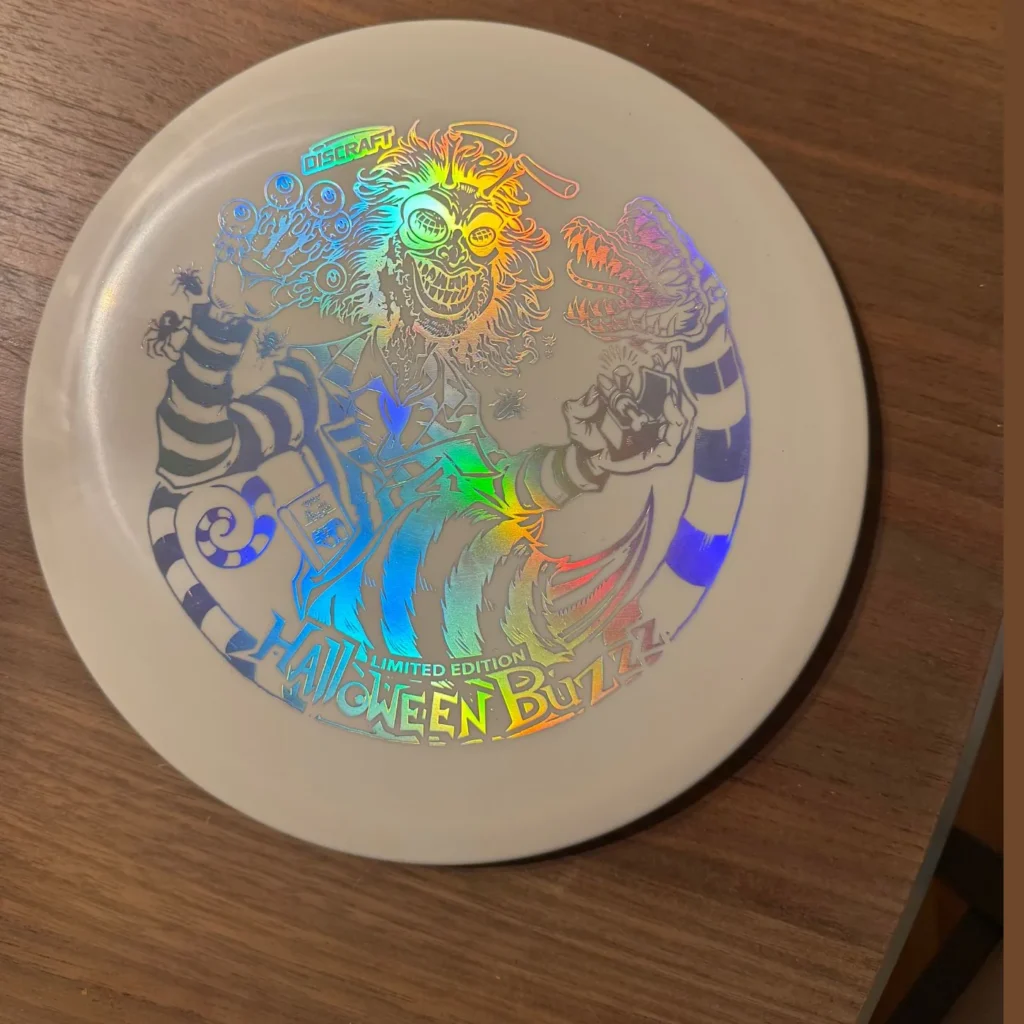 Discraft 2024 Halloween Buzzz, holographic foil stamp