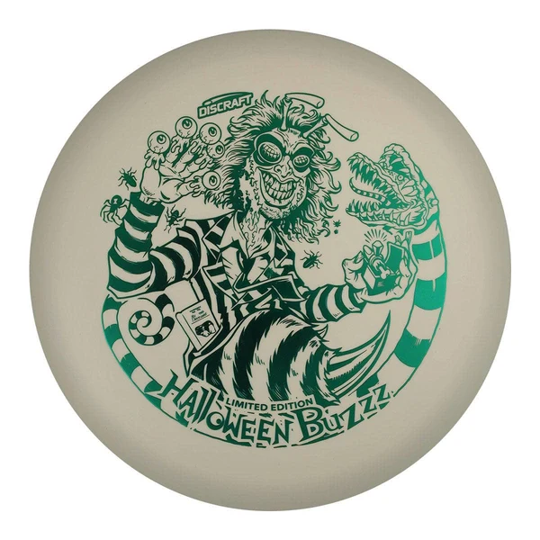 Discraft Halloween Buzzz Glo, dark green foil