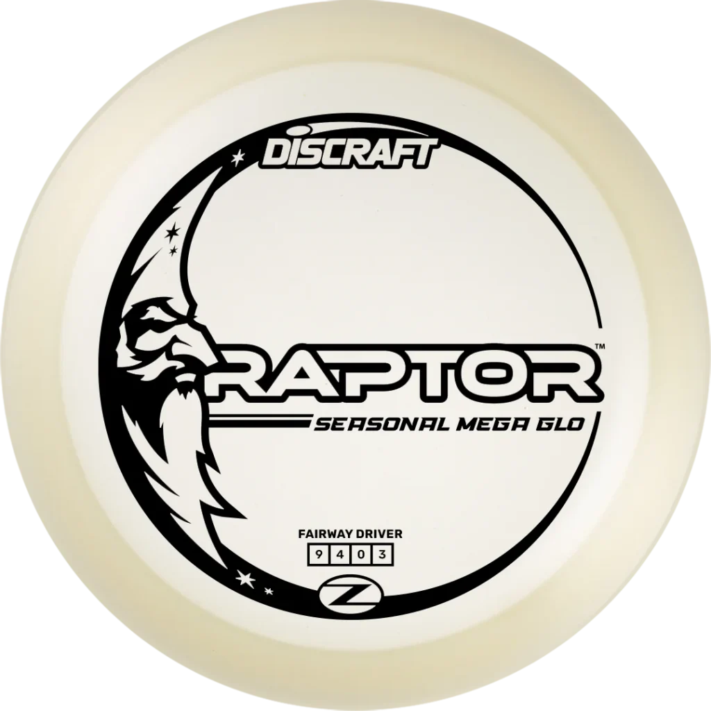 Discraft Raptor in 2026 MEGA GLO